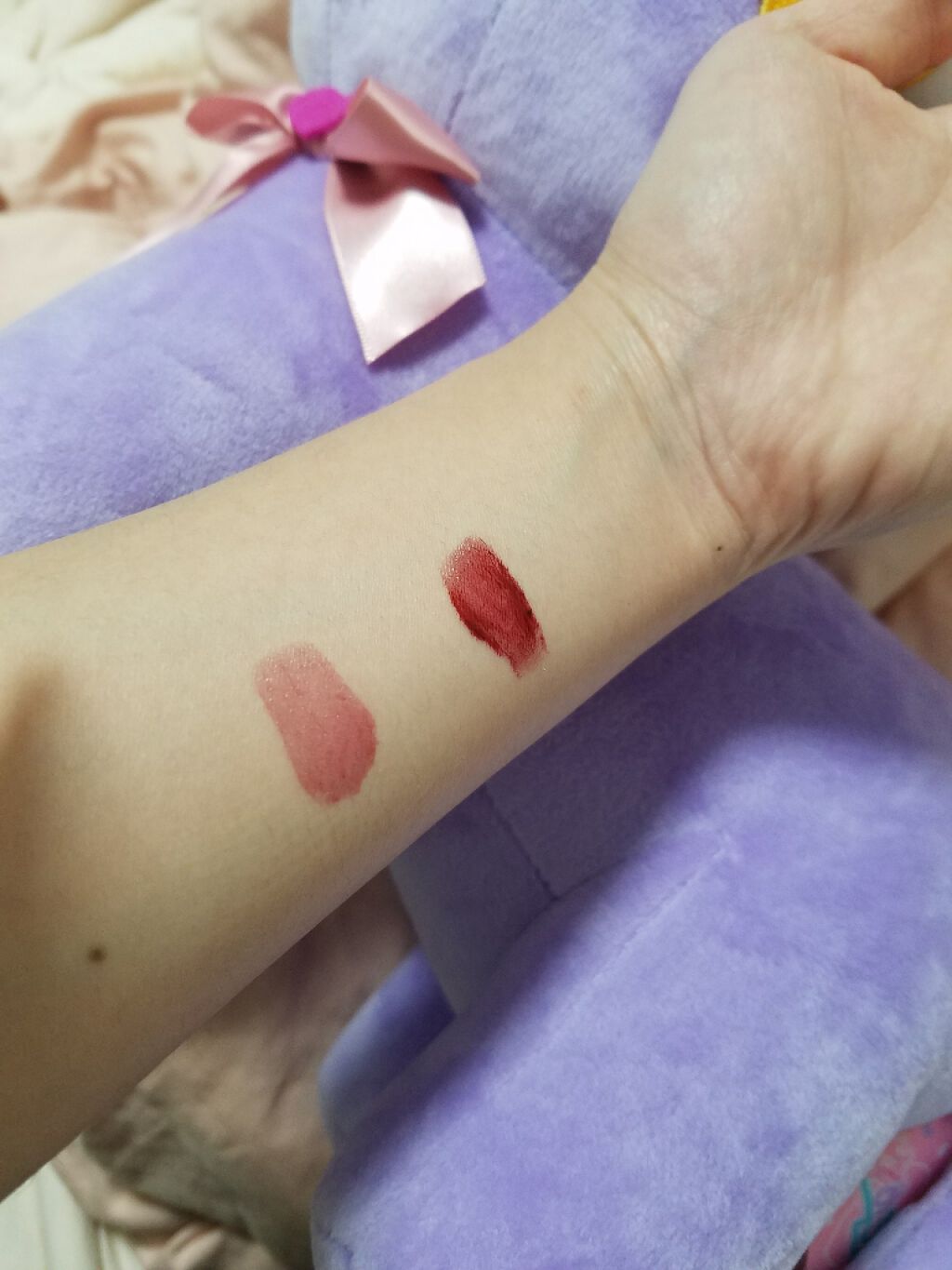 ジューシーライアー ウォーターティント/lilybyred/リップティントを使ったクチコミ(2枚目)