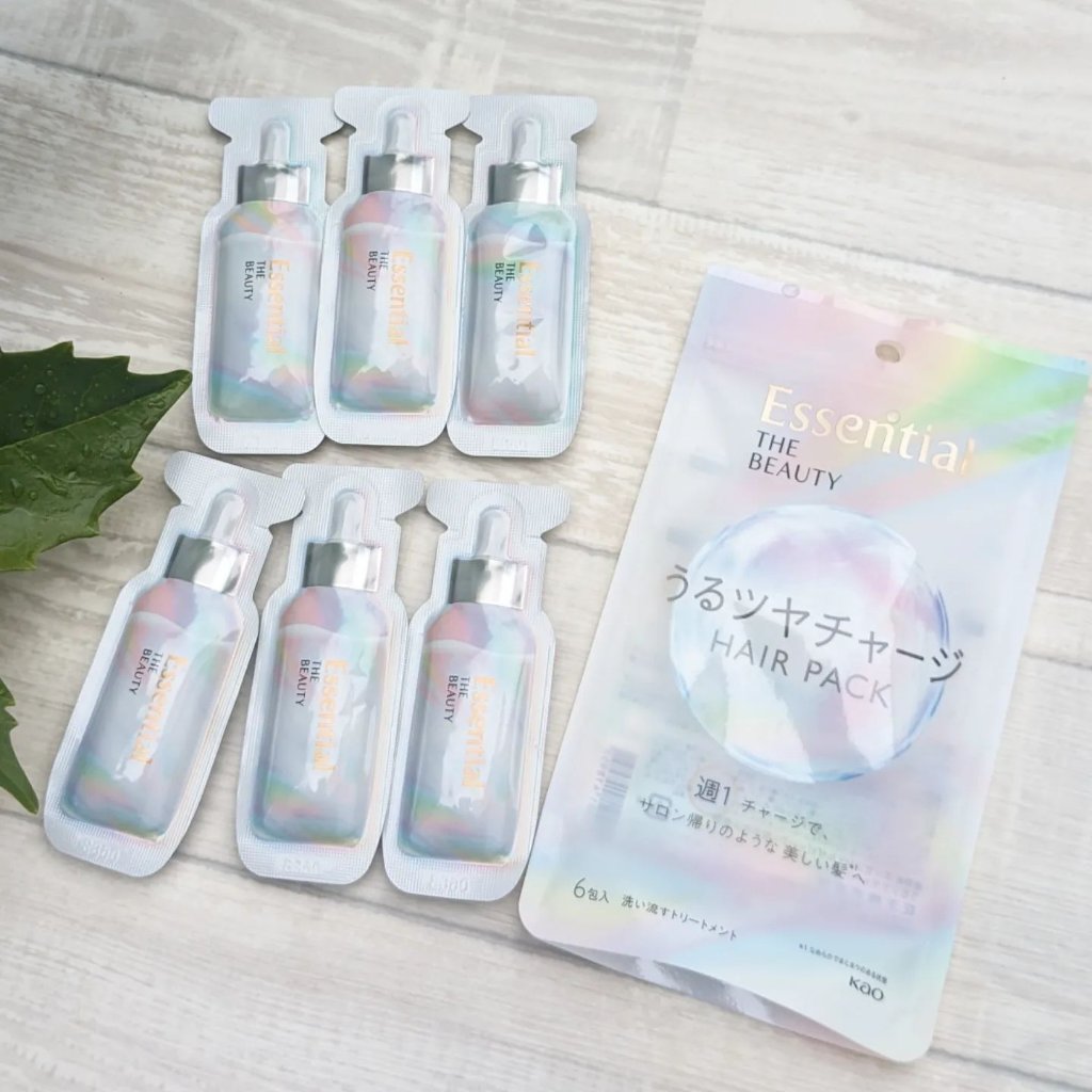 ザビューティ うるツヤチャージヘアパック/エッセンシャル/ヘアマスク・ヘアパックを使ったクチコミ（2枚目）