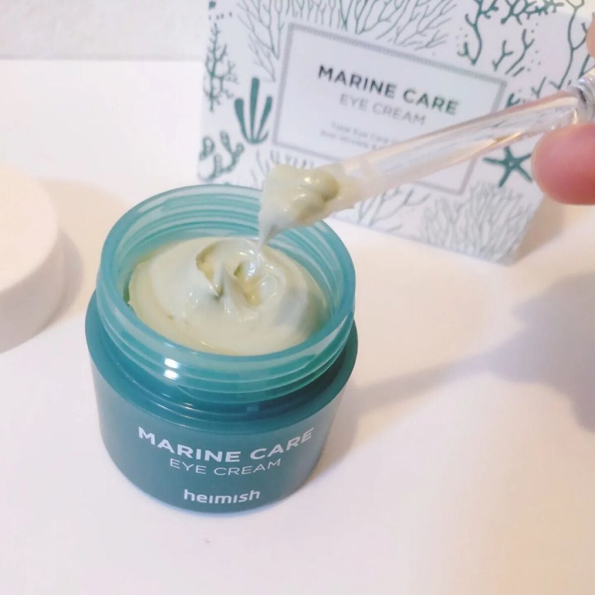 Marine Care Eye Cream /heimish/アイケア・アイクリームを使ったクチコミ(2枚目)