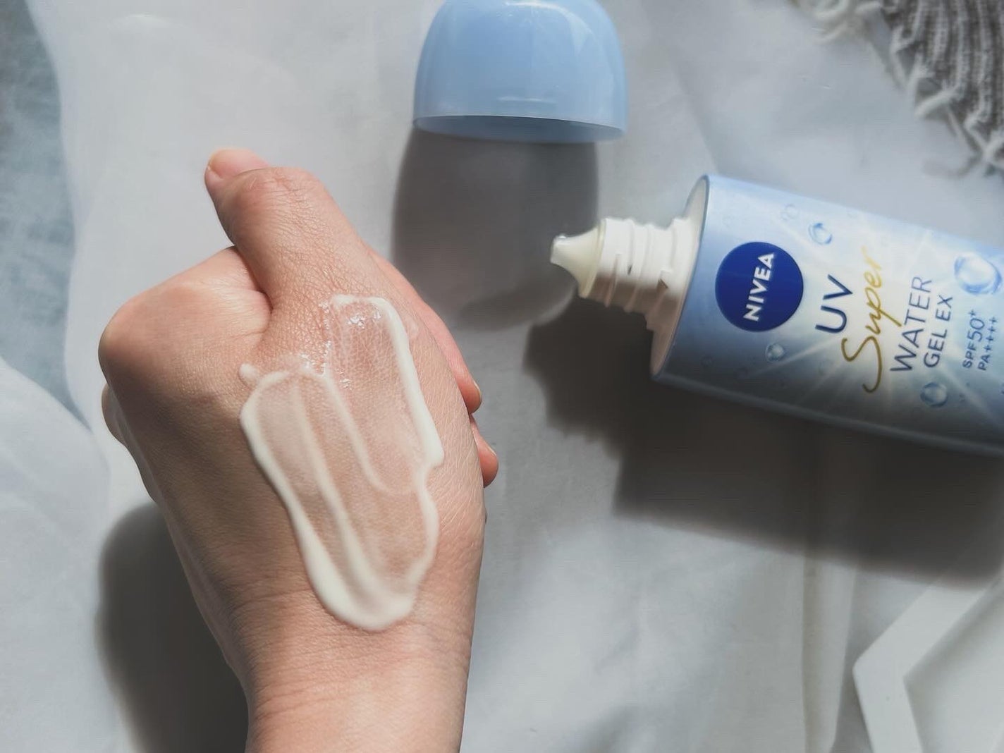 ニベアUV ウォータージェルEX/ニベア/日焼け止めジェルを使ったクチコミ(3枚目)