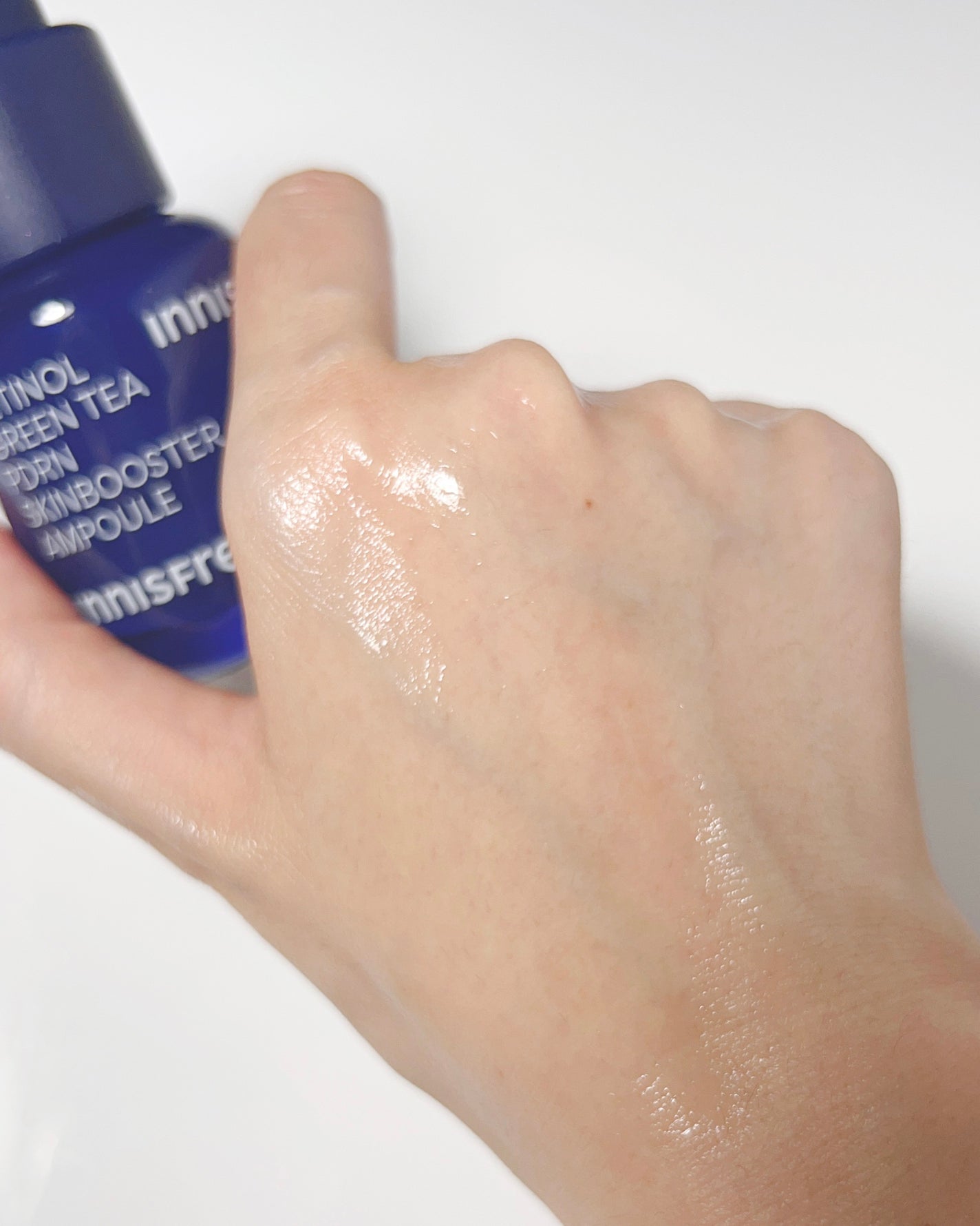 グリーンティーシード ヒアルロン セラム /innisfree/美容液を使ったクチコミ(4枚目)
