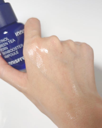 グリーンティーシード ヒアルロン セラム /innisfree/美容液を使ったクチコミ(4枚目)