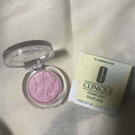 チーク ポップ/CLINIQUE/パウダーチークを使ったクチコミ(1枚目)