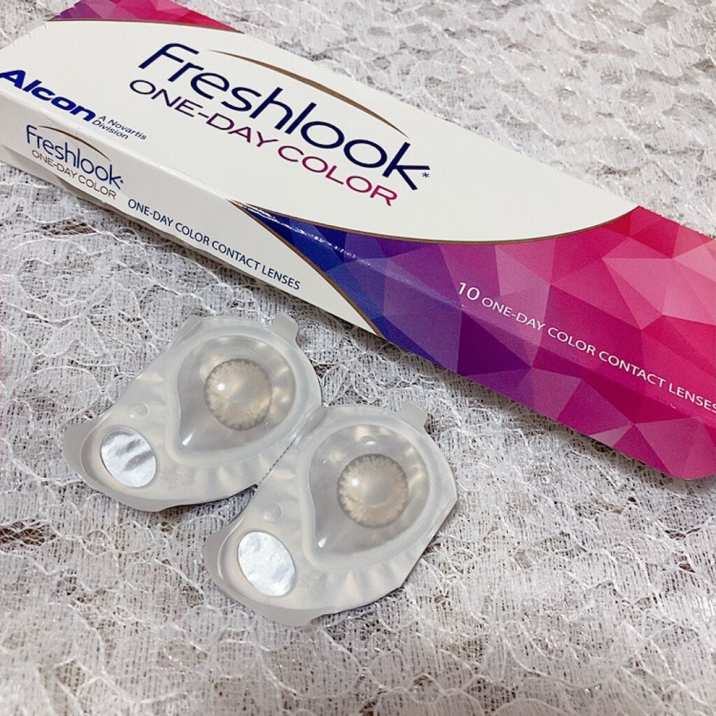 フレッシュルックデイリーズ/アルコン/カラーコンタクトレンズを使ったクチコミ（1枚目）