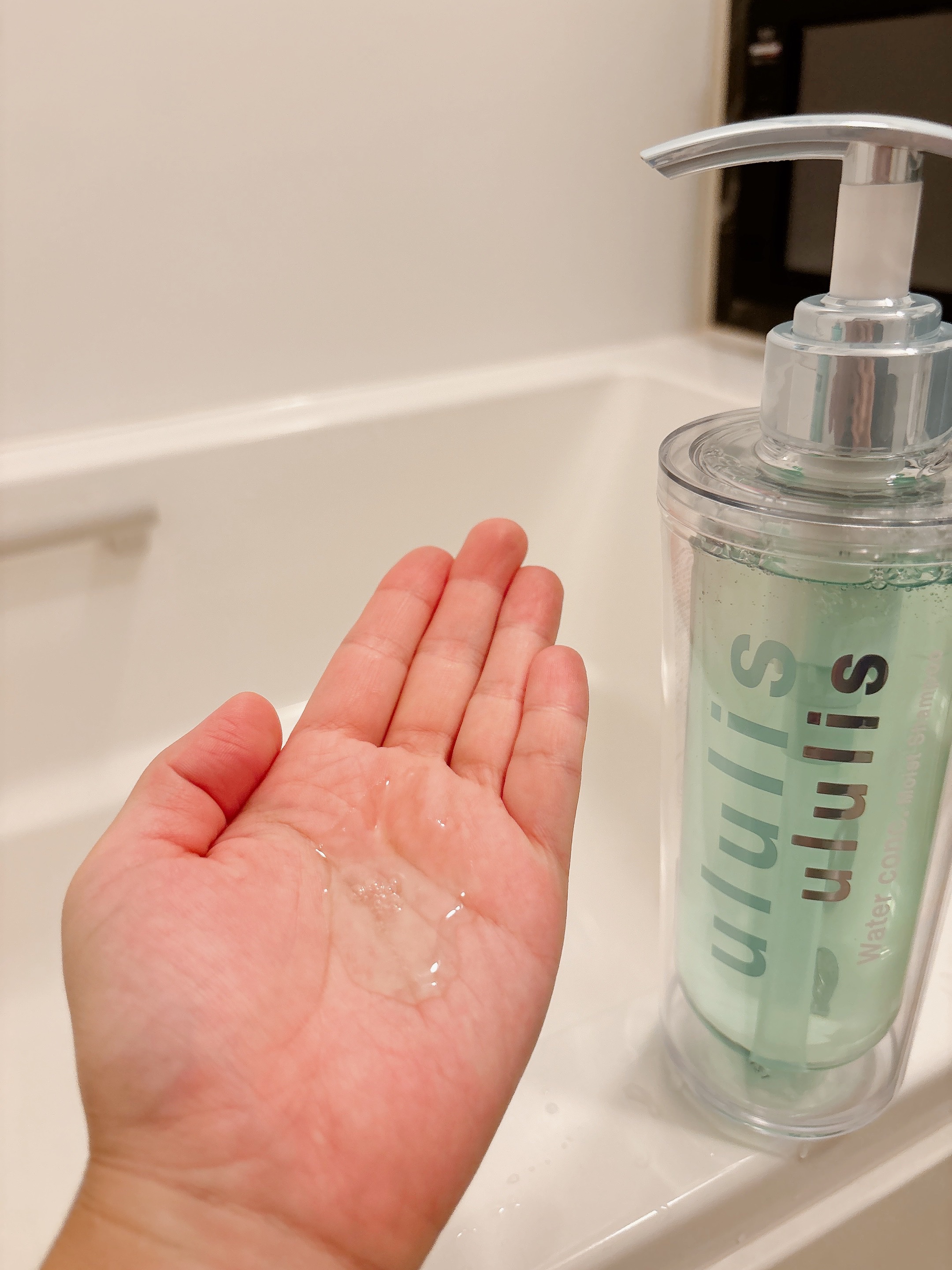 ウォーターコンク モイストシャンプー/ヘアトリートメント/ululis/市販シャンプーを使ったクチコミ（3枚目）