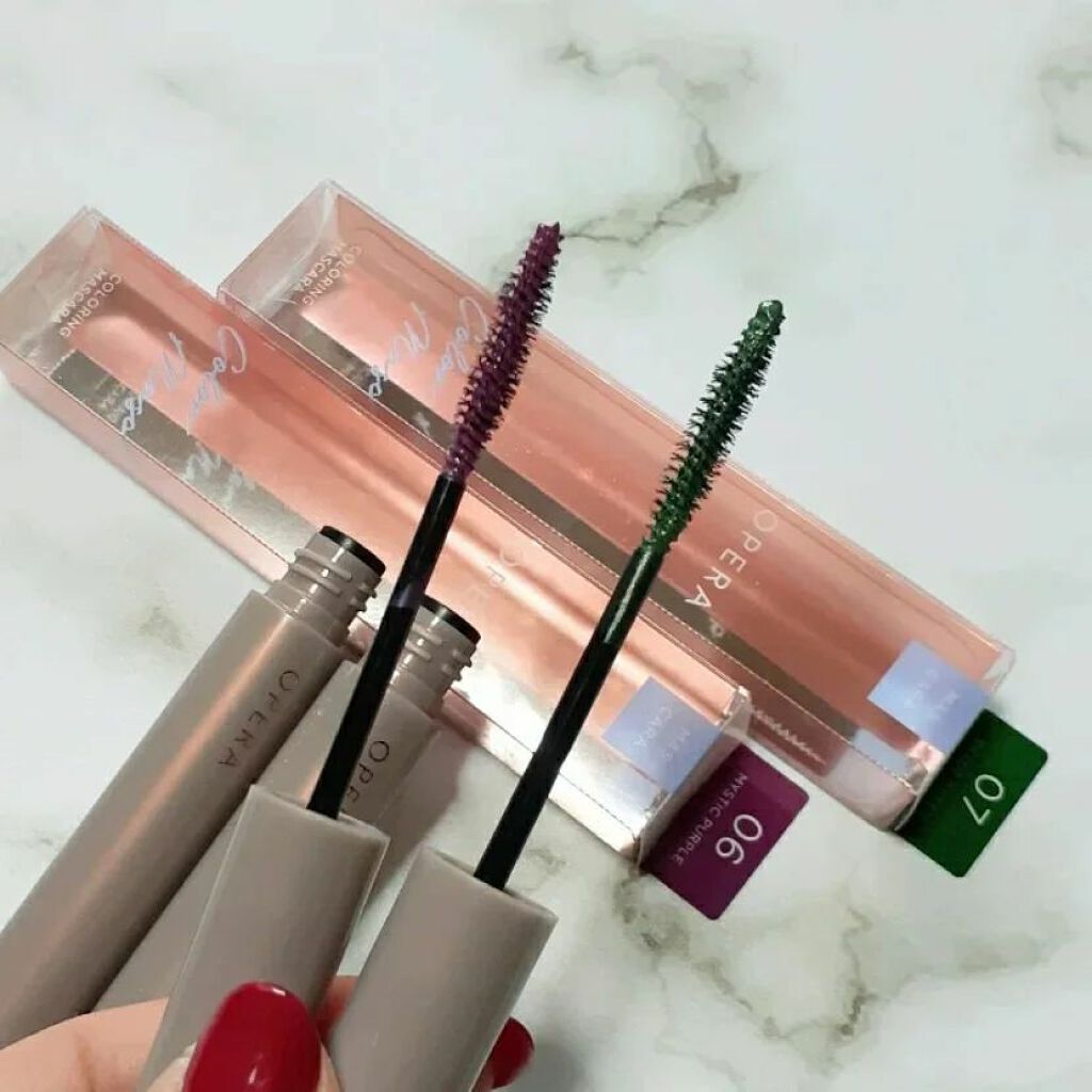 オペラ カラーリングマスカラ/OPERA/マスカラを使ったクチコミ(2枚目)