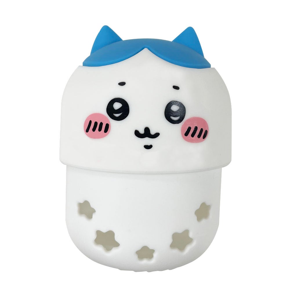 CWケース付きメイクアップスポンジ  ハチワレ