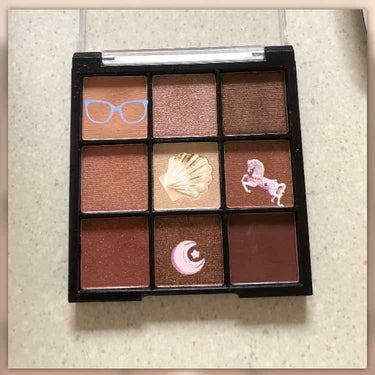 UR GLAM　BLOOMING EYE COLOR PALETTE/U R GLAM/パウダーアイシャドウを使ったクチコミ（3枚目）