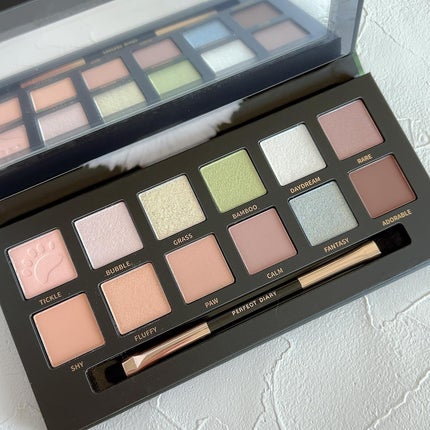 エクスプローラ12色 動物アイシャドウパレット/PERFECT DIARY/アイシャドウパレットを使ったクチコミ(2枚目)