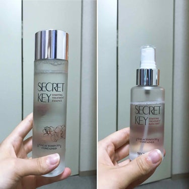 SECRET KEY スターティングトリートメントエッセンスのクチコミ「レポ✳︎ガラクトミセス配合スキンケア
✳︎SECRET KEY 光彩ミスト&スターティングトリ.....」（1枚目）