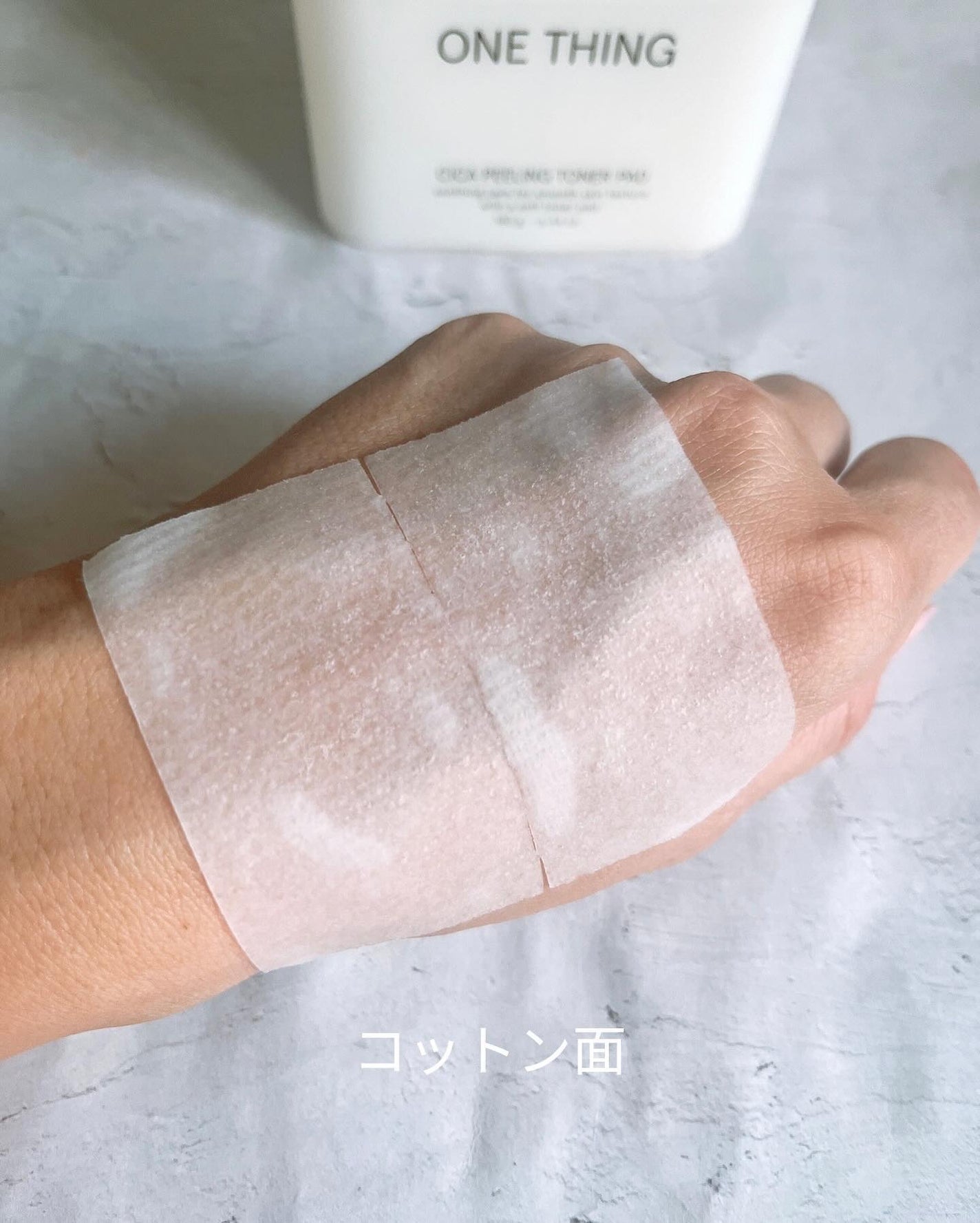 シカピーリングトナーパッド/ONE THING/トナーパッドを使ったクチコミ(5枚目)