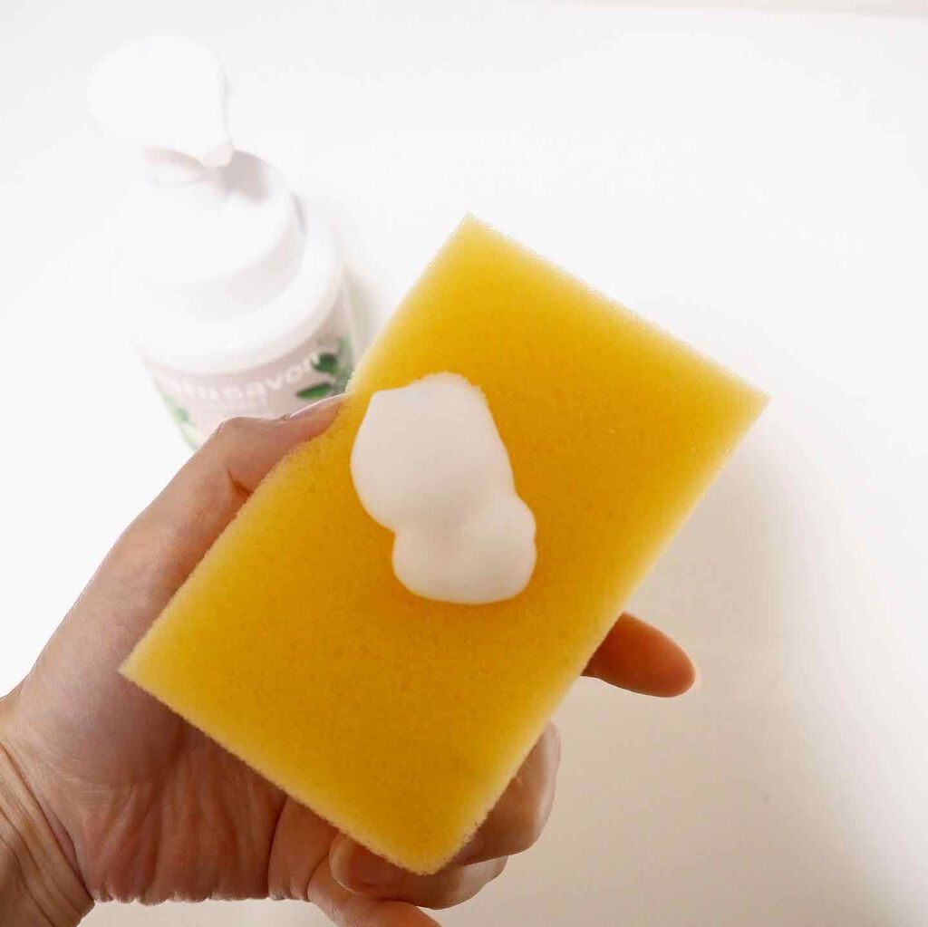 ホワイト ボディウォッシュ リッチモイスト/natu savon select/ボディソープを使ったクチコミ(1枚目)