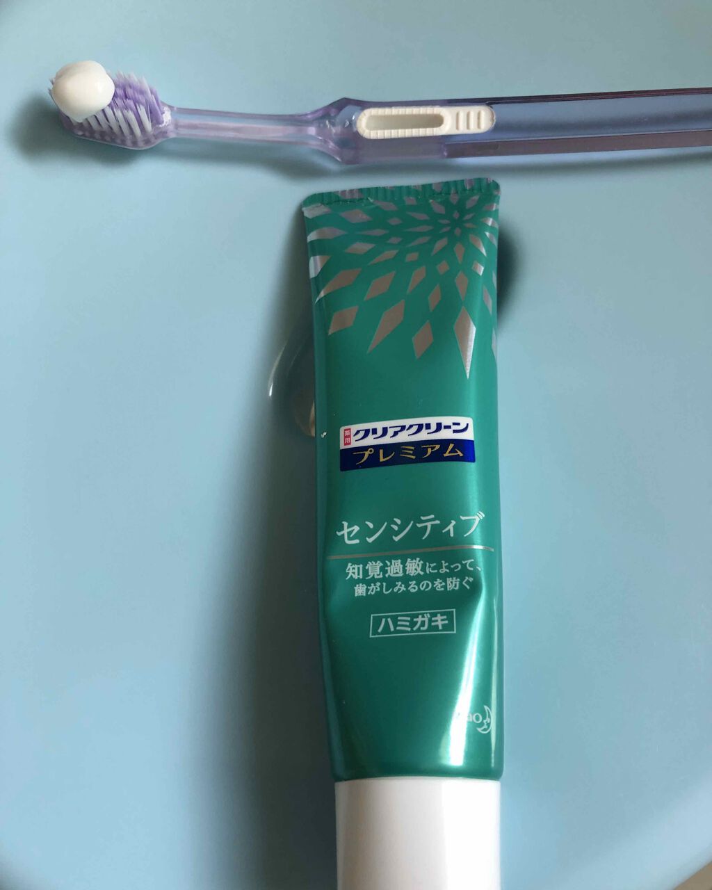 クリアクリーン プレミアム センシティブ(薬用ハミガキ)/クリアクリーン/歯磨き粉を使ったクチコミ(3枚目)