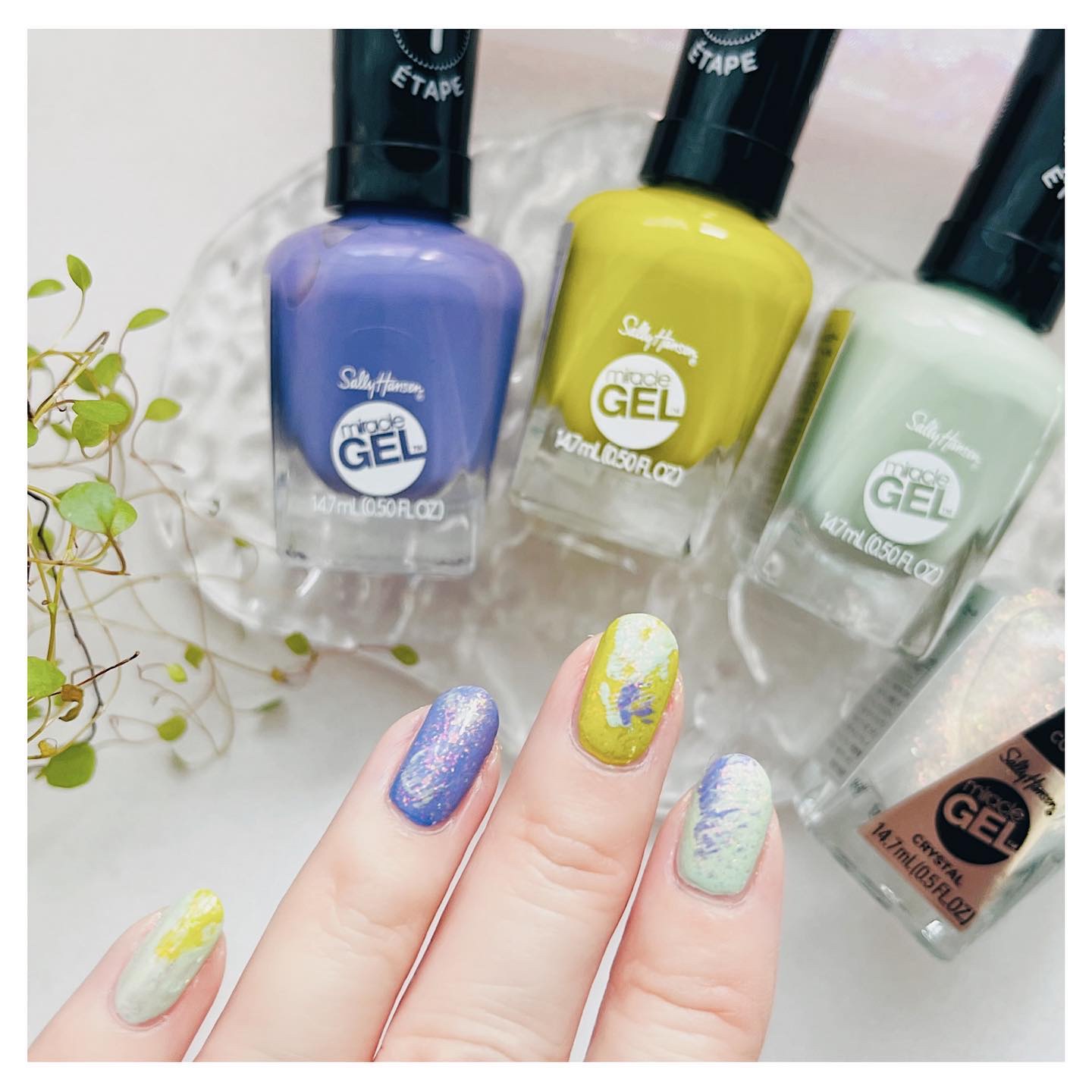 ジェルフィニッシュトップコート 105 クリスタル/サリーハンセン/ジェルネイルを使ったクチコミ（3枚目）