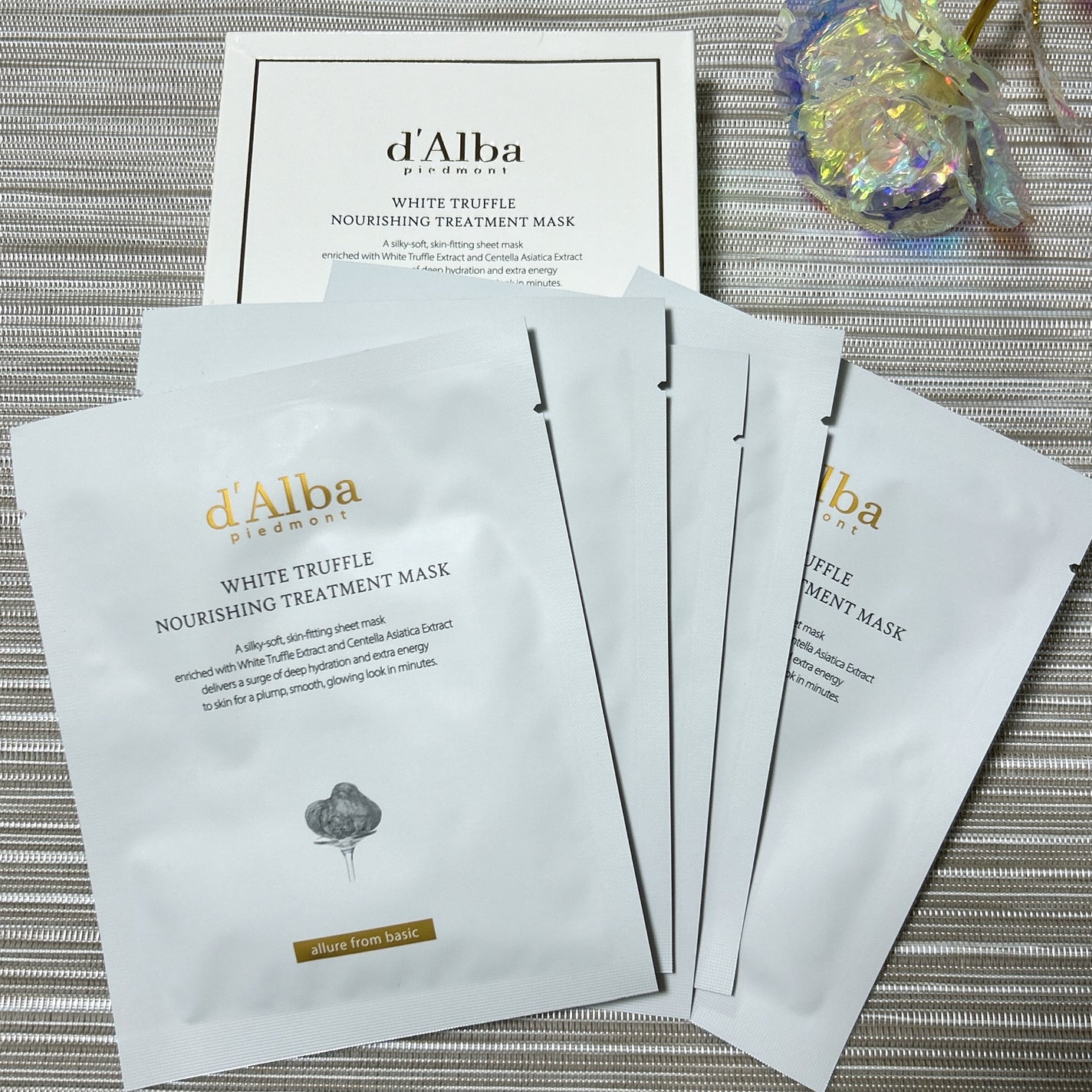 ホワイトトリュフナリシングトリートメントマスク/ダルバ/シートマスク・パックを使ったクチコミ(1枚目)