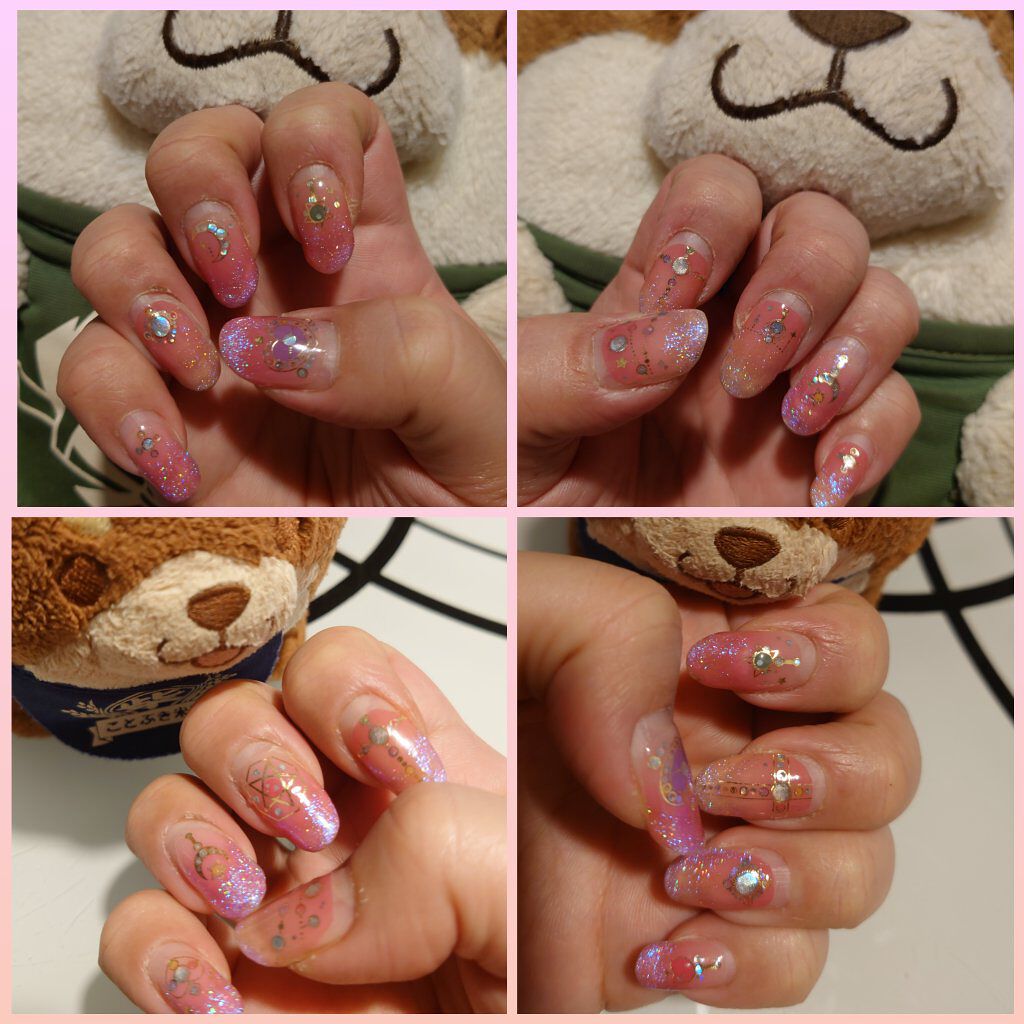 mc ジェルネイルシール/3COINS/ネイルシールを使ったクチコミ（1枚目）