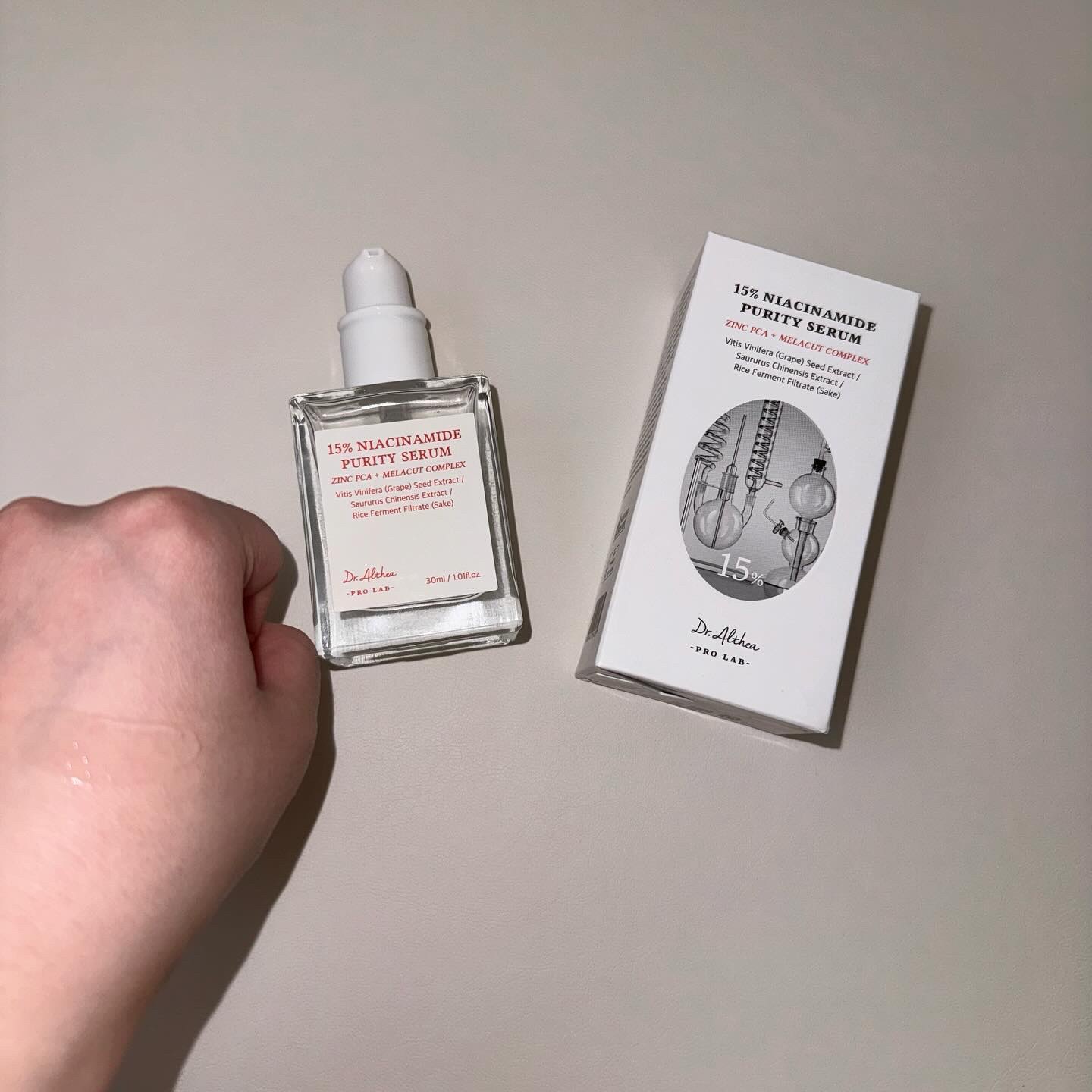 15%ナイアシンアミドピュアリティセラム/Dr.Althea/美容液を使ったクチコミ（2枚目）
