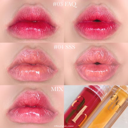 トゥインクルリップグロウ/ahatt/リップグロスを使ったクチコミ(4枚目)