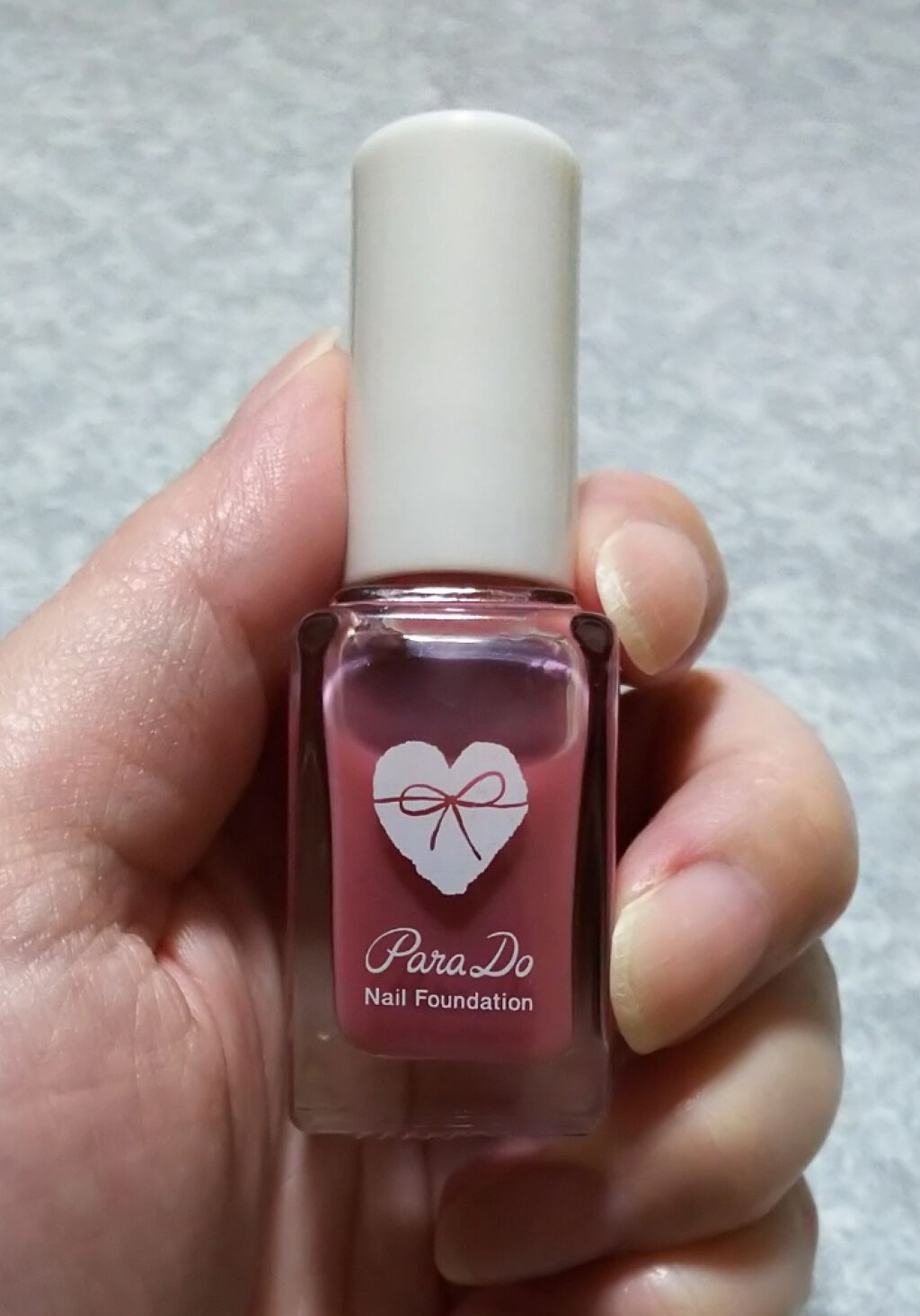 ネイルファンデーション/パラドゥ/マニキュアを使ったクチコミ(1枚目)