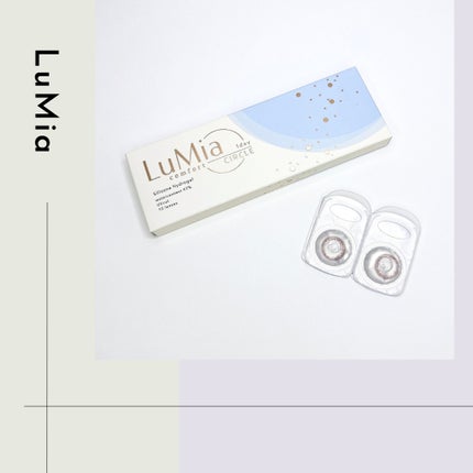 LuMia comfort 1day CIRCLE/LuMia/ワンデー(1DAY)カラコンを使ったクチコミ(1枚目)