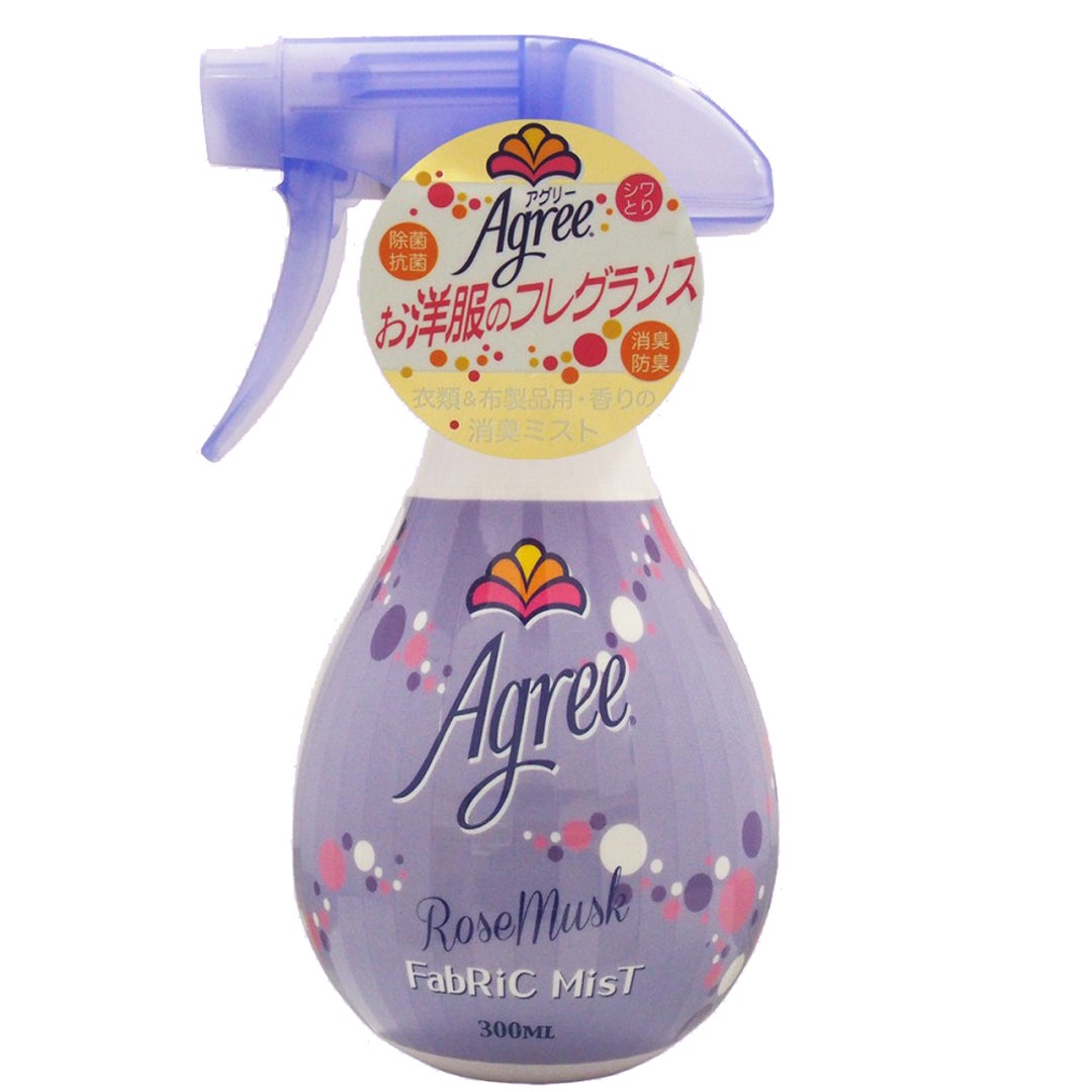 アグリー ファブリックミスト プレミアムリッチ ローズムスクの香り 300ml