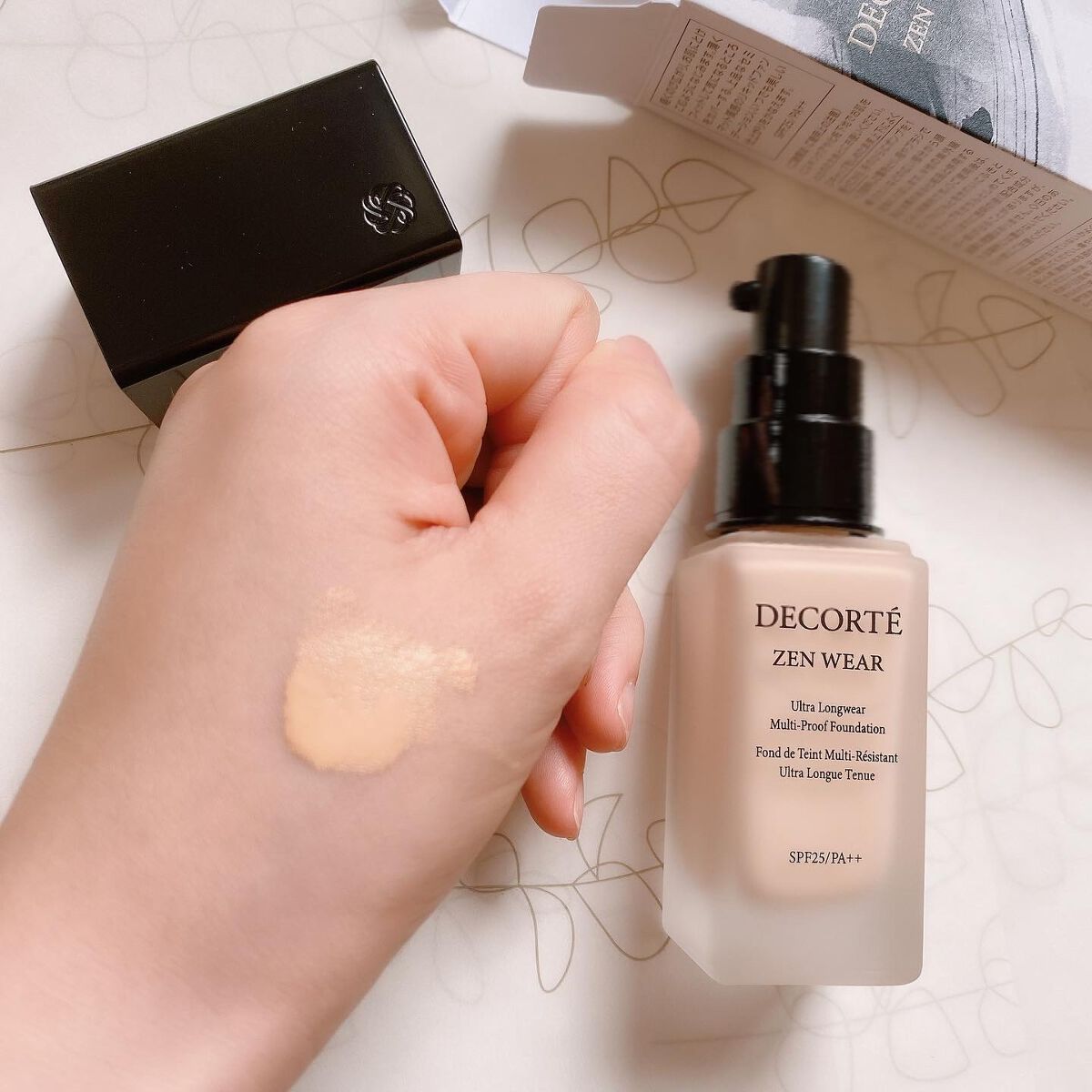 ゼン ウェア フルイド/DECORTÉ/リキッドファンデーションを使ったクチコミ(3枚目)
