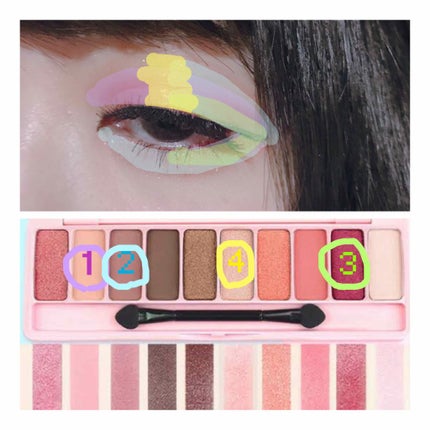 マイアイシャドウ グリッター/innisfree/単色アイシャドウを使ったクチコミ(2枚目)