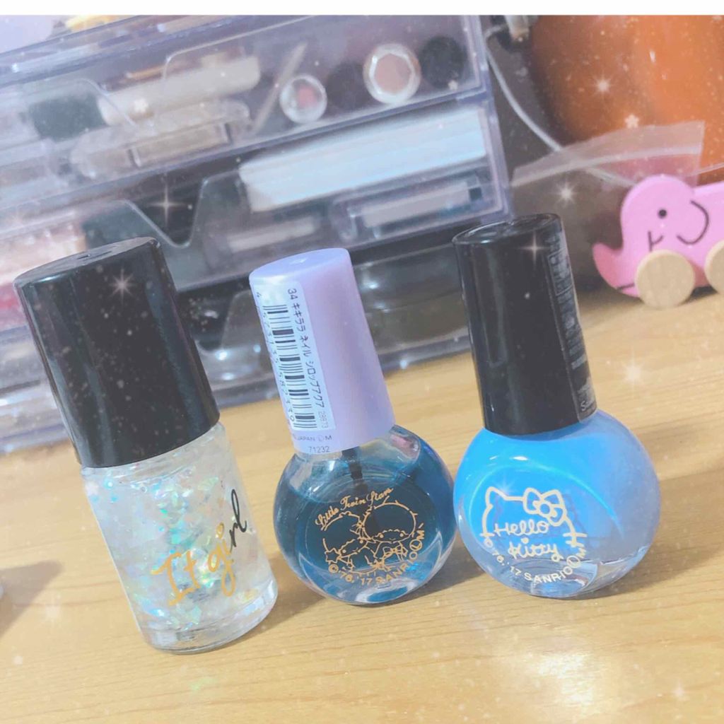 サンリオネイル/DAISO/マニキュアを使ったクチコミ(2枚目)