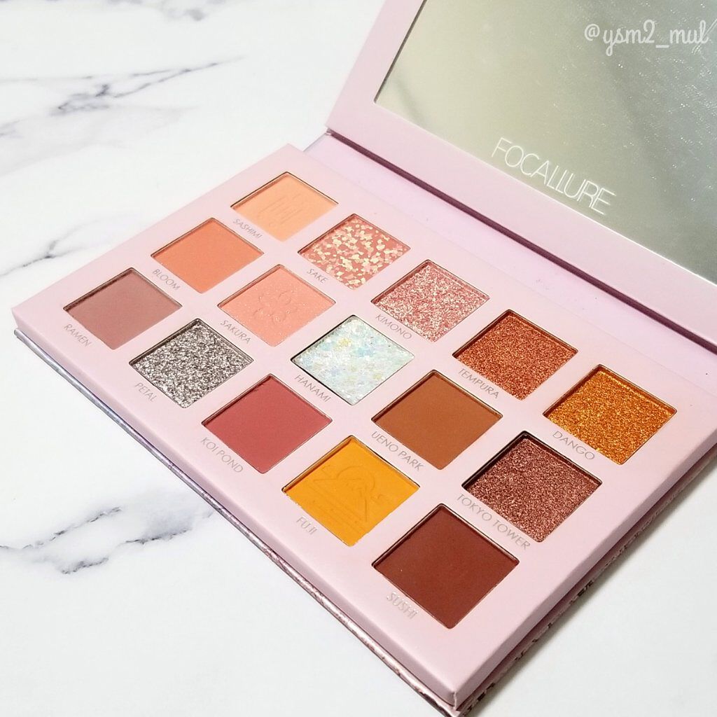 GO TRAVEL 15色アイシャドウパレット/FOCALLURE/アイシャドウパレットを使ったクチコミ(5枚目)