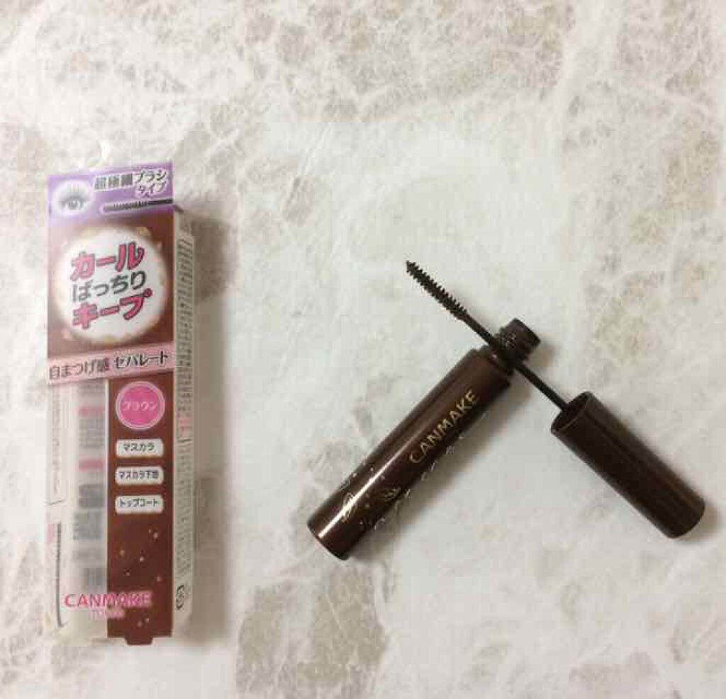 クイックラッシュカーラーセパレート/キャンメイク/マスカラを使ったクチコミ(1枚目)