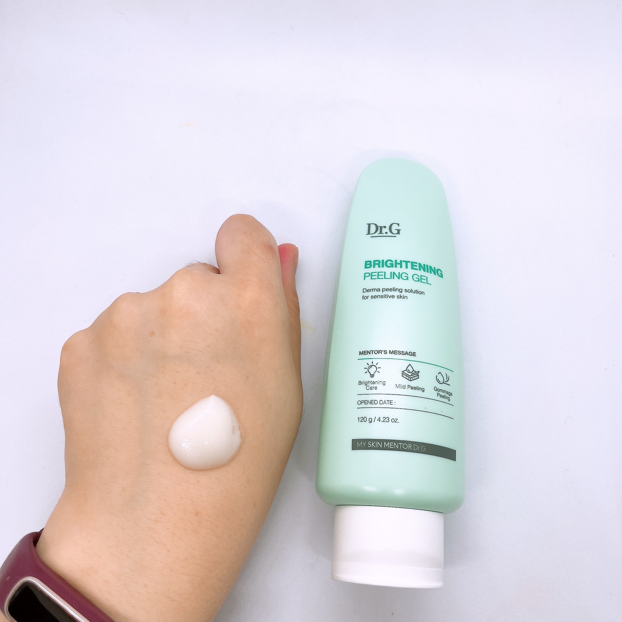 ブライトニングピーリングジェル/Dr.G/ピーリングを使ったクチコミ（2枚目）