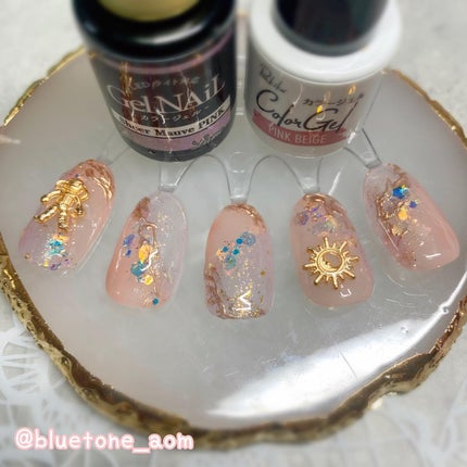 ジェルネイル(ライト対応)/セリア/ジェルネイルを使ったクチコミ(8枚目)