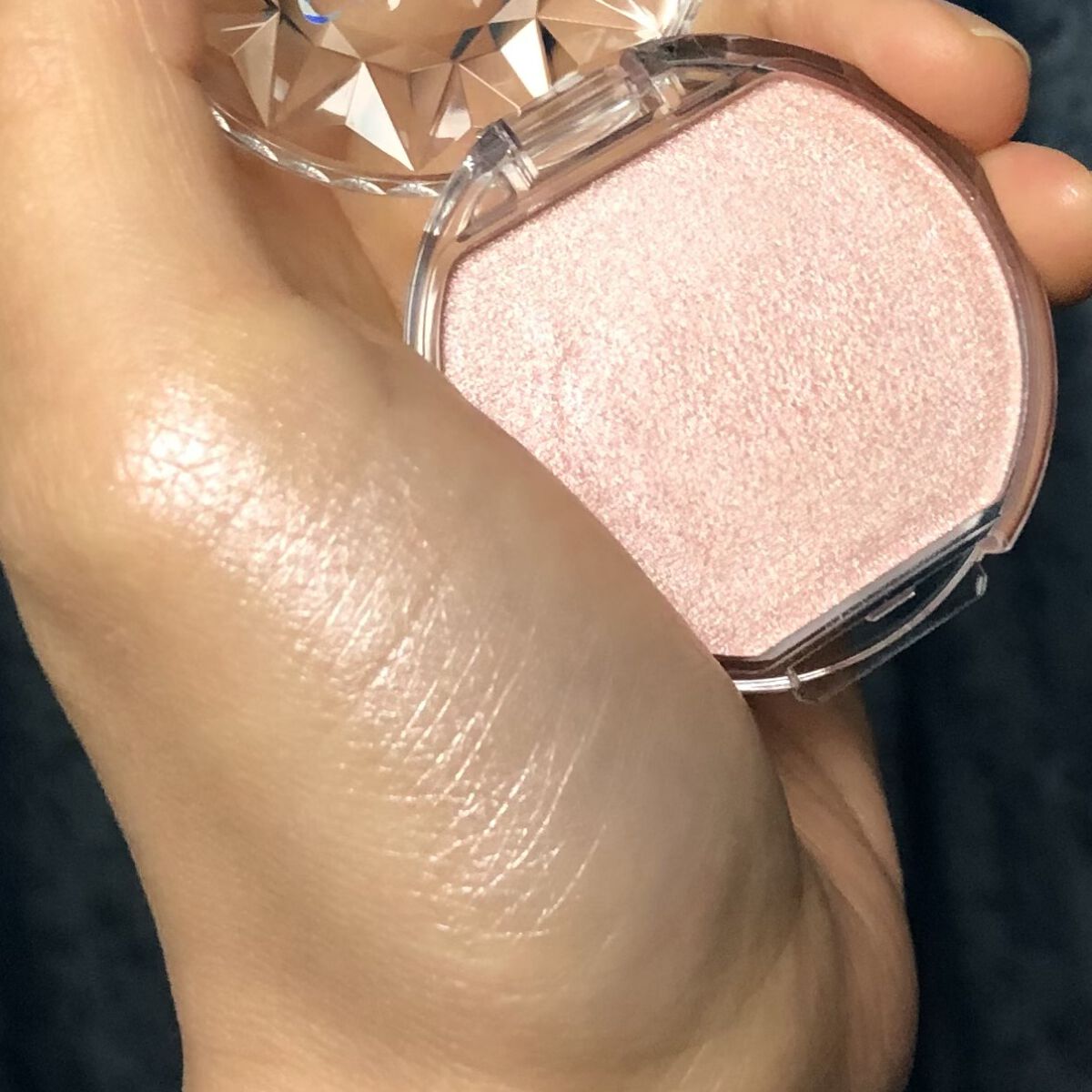 むにゅっとハイライター/キャンメイク/クリームハイライトを使ったクチコミ（3枚目）