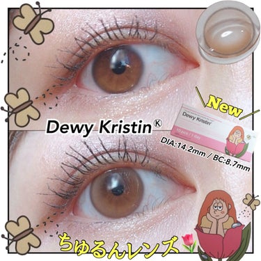 Dewy Kristin/Hapa kristin/カラーコンタクトレンズを使ったクチコミ（1枚目）