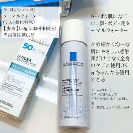 ターマルウォーター/ラ ロッシュ ポゼ/ミスト状化粧水を使ったクチコミ(6枚目)