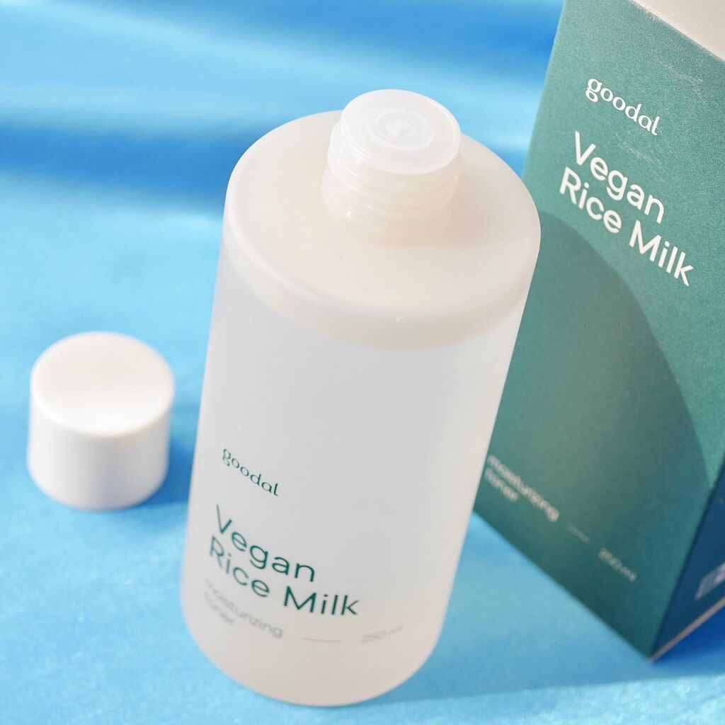 ヴィーガンライスミルク保湿トナー/goodal/化粧水を使ったクチコミ（2枚目）