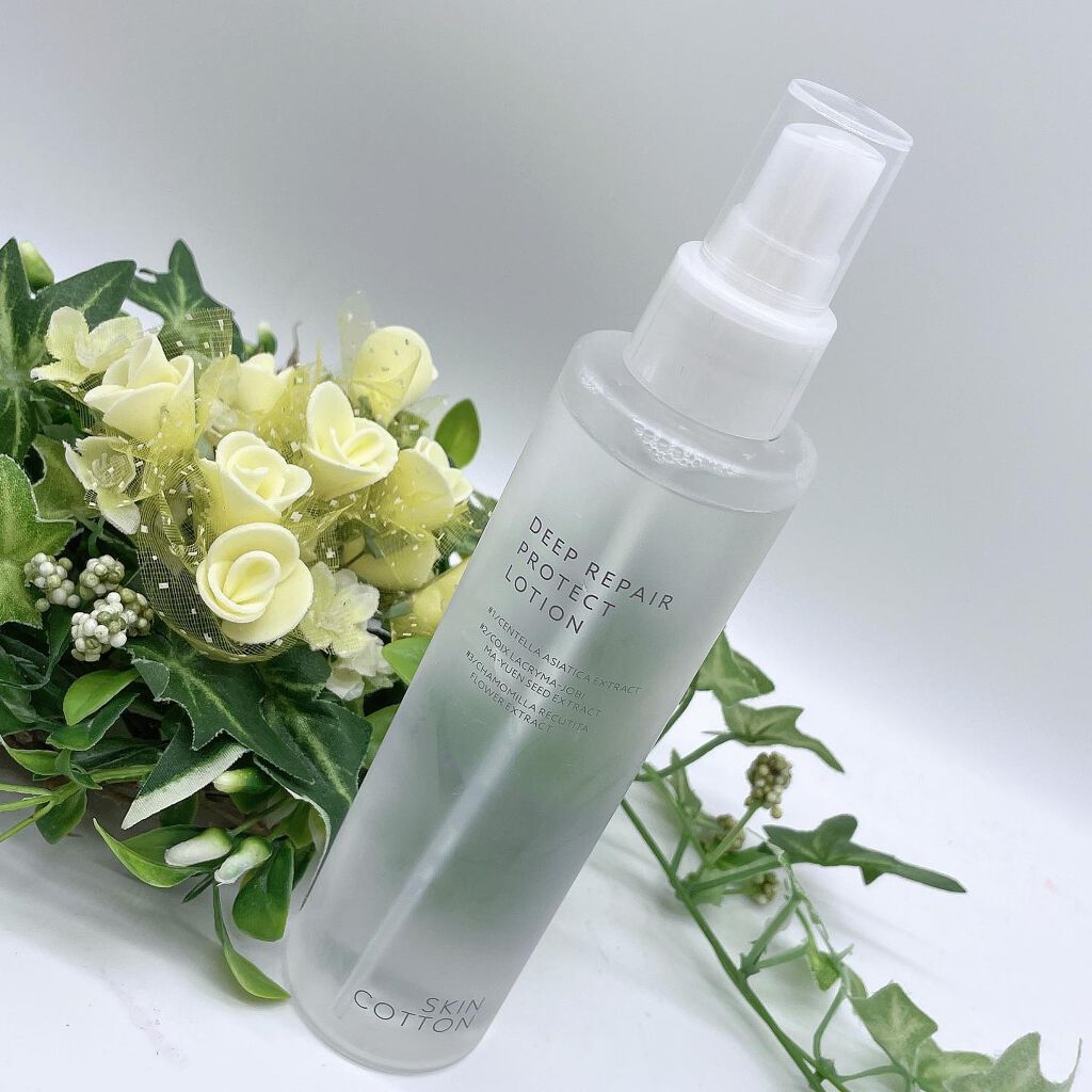 濃厚リペア プロテクトローション/スキンコットン/ミスト状化粧水を使ったクチコミ（1枚目）
