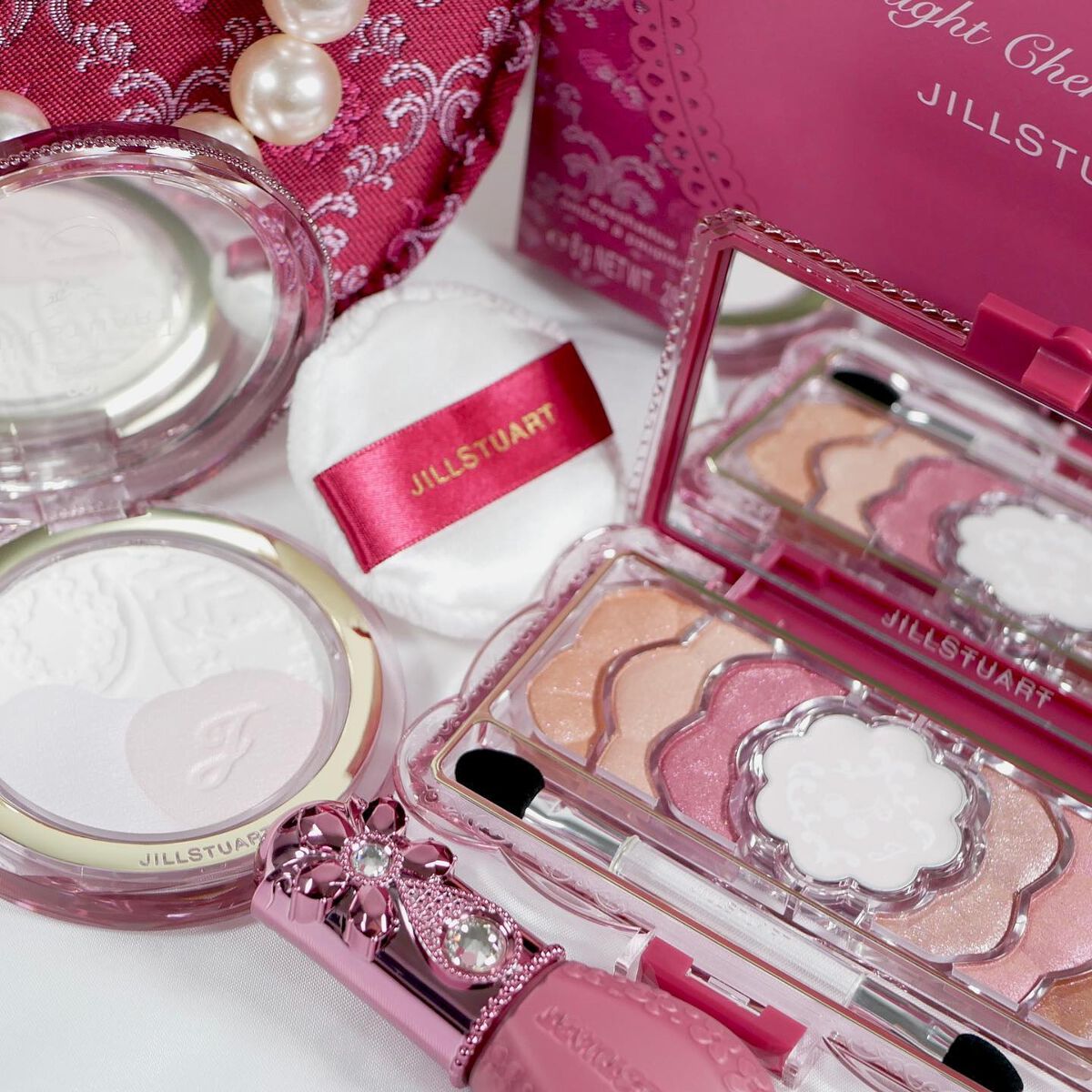 ジルスチュアート ミッドナイトチェリー コレクション/JILL STUART/メイクアップキットを使ったクチコミ(7枚目)