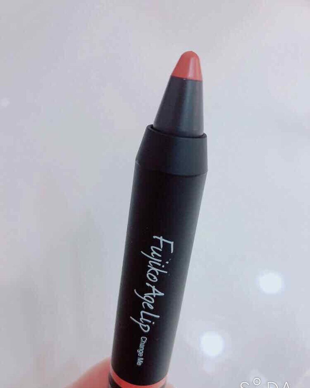 フジコアゲリップ/Fujiko/口紅を使ったクチコミ（2枚目）