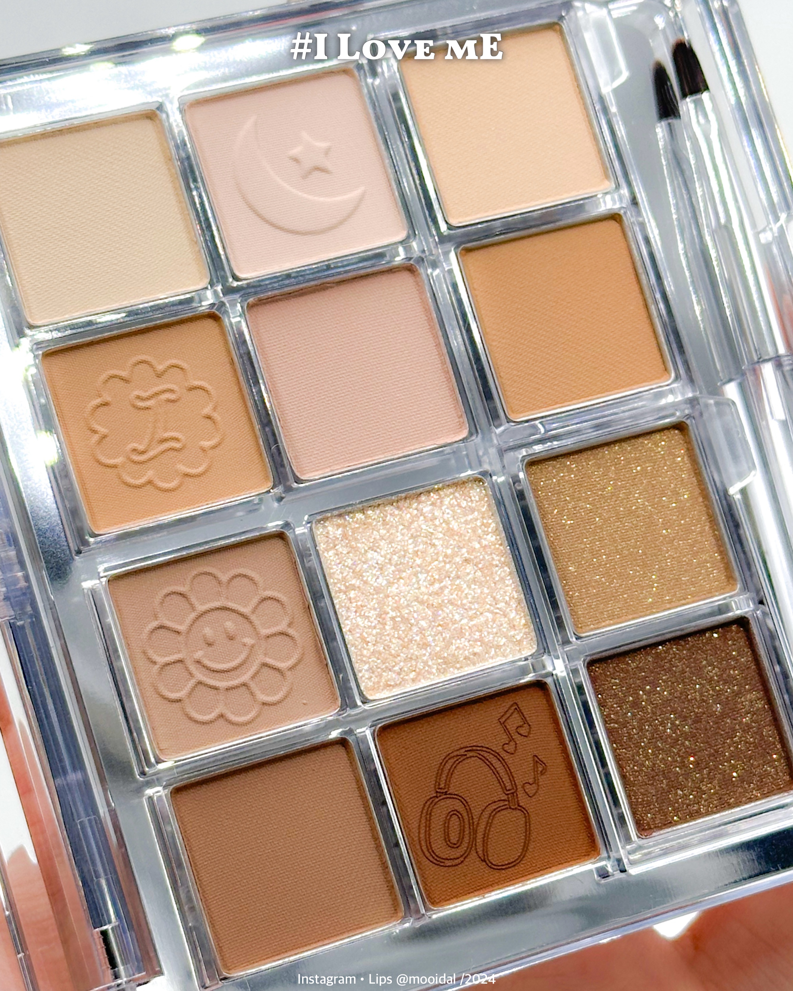 マイベストトーンアイパレット マイベストトーンアイパレット I  /ETUDE/アイシャドウパレットを使ったクチコミ（3枚目）