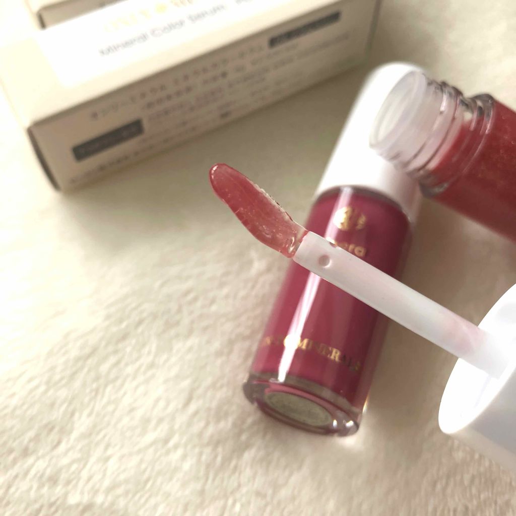 ミネラルカラーセラム/ONLY MINERALS/リップグロスを使ったクチコミ(3枚目)