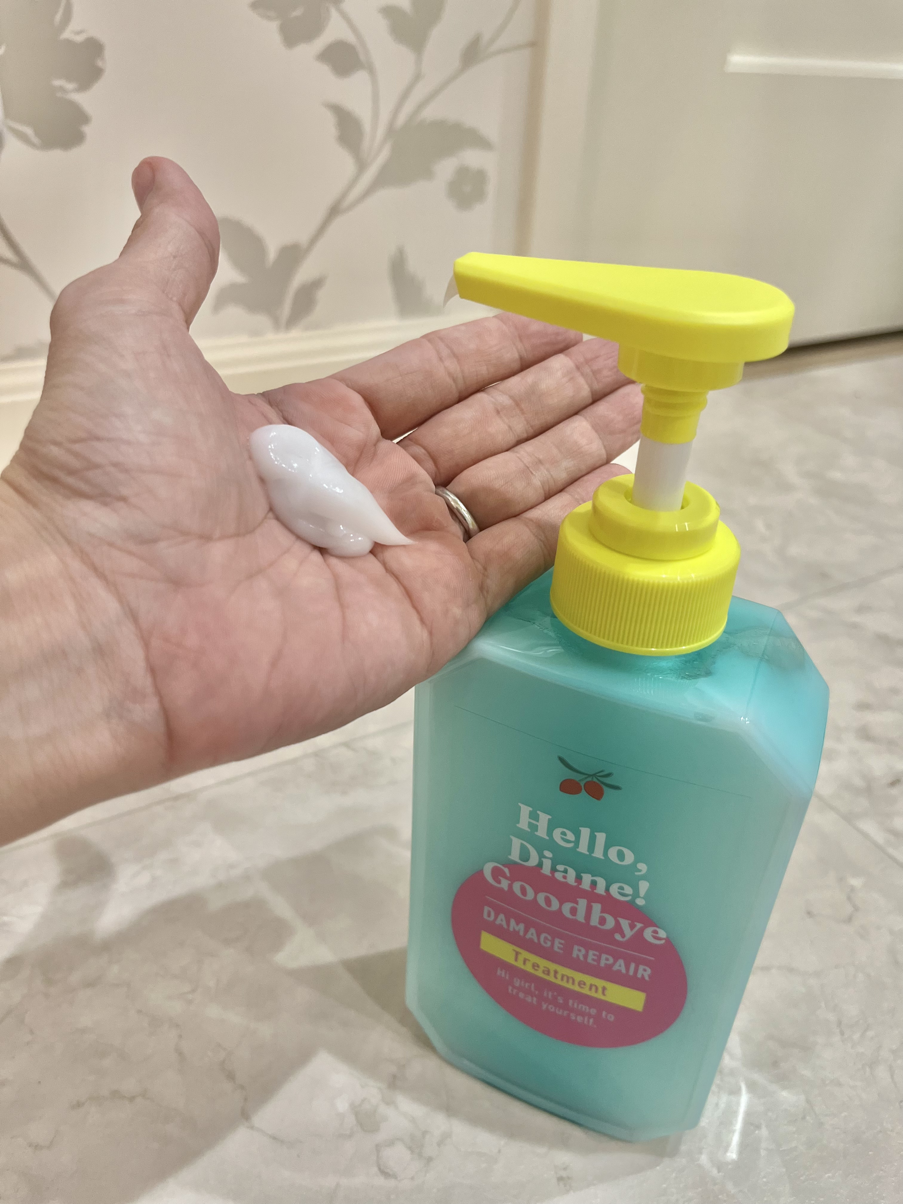 ハローダイアン グッバイ ダメージリペア シャンプー/トリートメント/ダイアン/市販シャンプーを使ったクチコミ（3枚目）