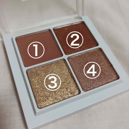 THE アイパレR/b idol/アイシャドウパレットを使ったクチコミ(3枚目)