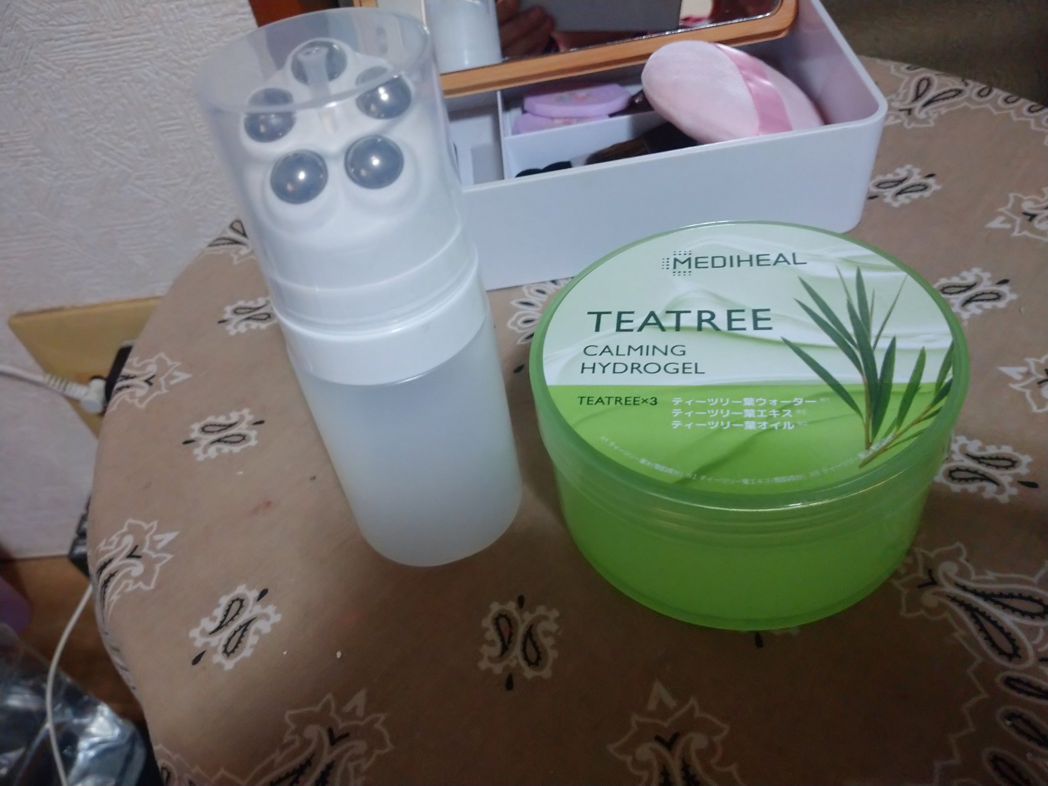 5点ローラー詰め替えチューブ 斜めタイプ/DAISO/美顔器・マッサージを使ったクチコミ（1枚目）