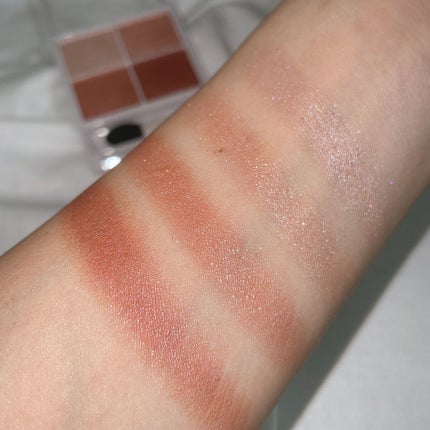 シルキースフレアイズ/キャンメイク/アイシャドウパレットを使ったクチコミ(3枚目)