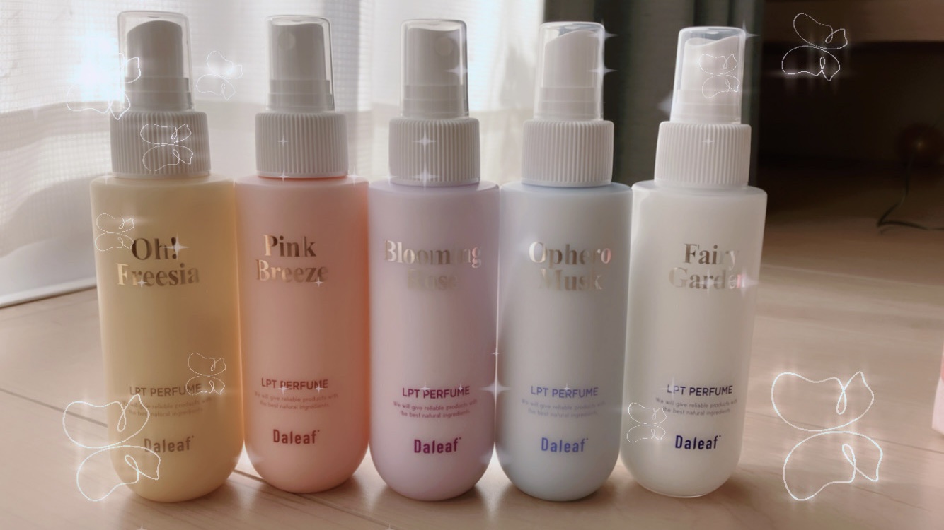 パフュームヘアパックインミスト Pink Breeze/Daleaf/アウトバストリートメントを使ったクチコミ（3枚目）