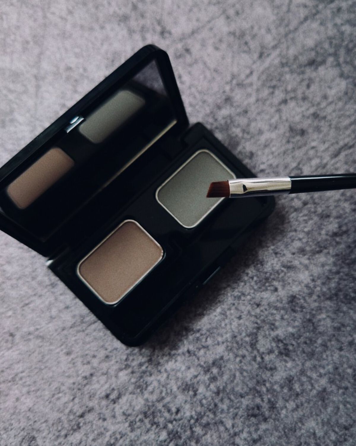 ビューステージ アイブロウパウダー ダーク/ビューステージ コスメティック/パウダーアイブロウを使ったクチコミ（1枚目）