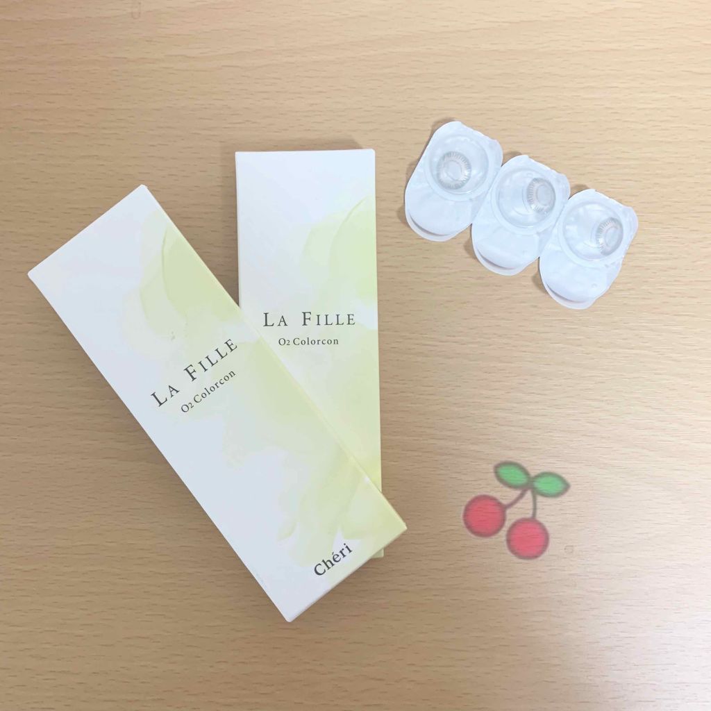 LA FILLE (ラ・フィーユ)/LA FILLE/カラーコンタクトレンズを使ったクチコミ（1枚目）