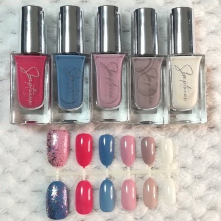 Somptueux(ソンプチュー) ネイルポリッシュ/DAISO/マニキュアを使ったクチコミ(4枚目)