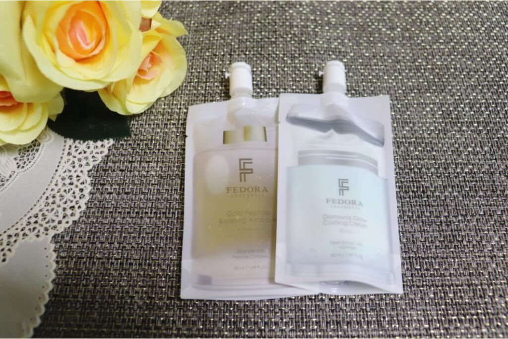 ゴールド ペプチド ブースティング アンプル/FEDORA AESTHETIC/美容液を使ったクチコミ（1枚目）